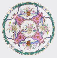 Herendi Empereur mintás dísztányér. Kézzel festett, jelzett, hibátlan d 28 cm