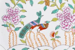 Herendi Pekingi fácán PP mintás dísztányér. Kézzel festett, jelzett, hibátlan d 28 cm