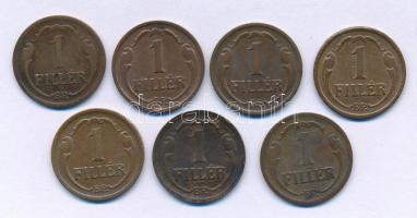 1926BP-1939BP (7xklf) 1f bronz T:XF-VF
Adamo P1