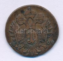 1800S 1Kr Cu "I. Ferenc" T:VF, patina Krause KM#2111
