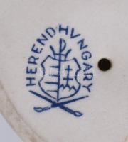 Herendi Ludas Matyi, jelzett, hibátlan, 9x8 cm