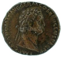 Római Birodalom 088 / Domitianus / Róma / As bronz (10,17g) T:VF patina / Roman Empire 88 / Domitian / Rome / As bronze "IMP CAES DOMIT AVG GERM COS XIIII CENS PER P P / MONETA AVGVSTI - S-C" Moneta standing left, holding scales and cornucopiae (10,17g) C:VF patina