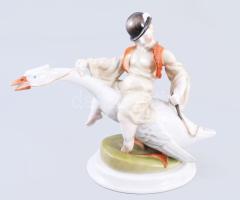 Herendi Ludas Matyi. Jelzett, hibátlan, 26x20 cm