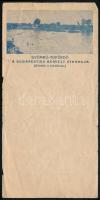 cca 1920 Gyömrői Tó-Strandfürdő számolócédula, kissé viseltes állapotban