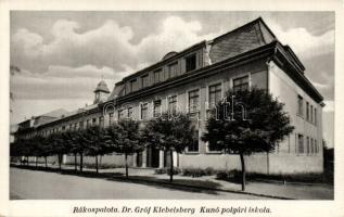 Budapest XV. Rákospalota Dr. Klebelsberg Kunó polgári iskola