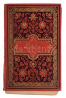 cca 1893 London, leporelló 20 db keményhátú fotóval, Römmler &amp; Jonas, Dresden, díszes egészvászon-borítóval, a leporelló több részre vált, egyenként: 10,5x16,5 cm