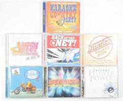 7 darab zenei CD, klf stílusban.