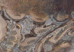 2 darab ezüst (Ag) pohár, jelzett, nettó 63g