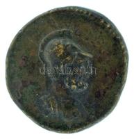 Római Birodalom 081-161 / Domitianus és Antoninus Pius között / Róma / Quadrans bronz (3,32g) T:XF / Roman Empire 81-161 / between Domitian and Antoninus Pius / Rome / Quadrans bronze "S-C" Helmeted head of Mars right / Cuirass (3,32g) C:XF RIC II 19