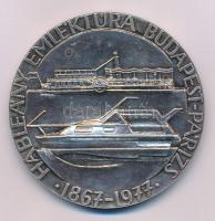 1977. "Gróf Széchenyi Ödön / Hableány Emléktúra Budapest-Párizs 1867-1977" kétoldalas, jel...