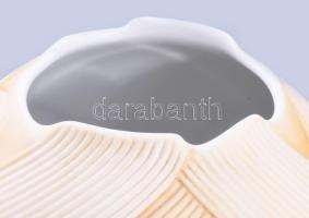 Kaiser op-art modern váza. Terv: Michaela Frey. Festett biszkvit porcelán, jelzett, hibátlan, m: 18 ...