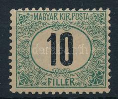 1903 Zöldportó "A" 10f 1. vízjelállás (130.000)