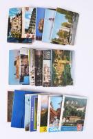 Modern magyar és külföldi városképes leporellók, összesen 20 db