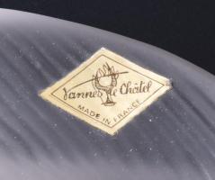 Vannes Le Chatel hal alakú asztaldísz. Címkével jelzett, hibátlan, 13x17 cm