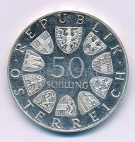 Ausztria 1974. 50Sch Ag "Bécsi Nemzetközi Kertészeti Kiállítás" T:AU (eredetileg PP) patin...