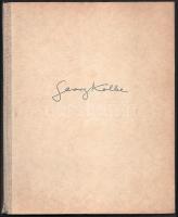 Georg Kolbe Zeichnungen. Einleitung von Wilhelm Pinder. Berlin,(1942.),Rembrandt-Verlag, 95 p. Német nyelven. Gazdag képanyaggal illusztrált. Kiadói félvászon-kötés, kissé kopott borítóval, a gerincen kis sérüléssel.