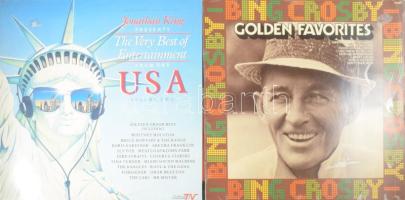 17 darab bakelit lemez, közte jó darabokkal, több francia kiadással