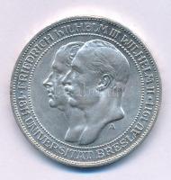 Német Államok / Poroszország 1911A 3M Ag "Breszlau Egyetem" T:AU German States / Prussia 1911A 3 Mark Ag "Breslau University" C:AU Krause KM#531