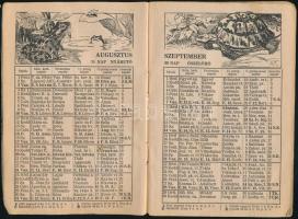 1924 Gyermeknaptár az 1924. évre. XXVI. évfolyam. Szerk.: Fodor Árpád. Vezényi Elemér rajzaival. Bp....