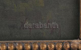 Korpács Lajos (-), működött a XX. sz. első felében: Lovasszekér. Olaj, vászon, jelezve jobbra lent. ...