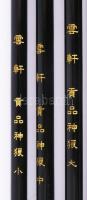 Kínai kalligráfia szett, h: 33 cm