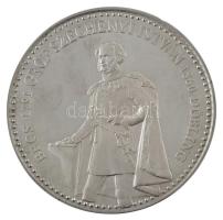 ~2000. "Bécs 1791 - Gróf Széchenyi István - 1860 Döbling / 'Én Magyarország férfia felvirulása után sóvárgok' " kétoldalas, jelzett Ag emlékérem sérült dísztokban, sorszámozott "000033" tanúsítvánnyal (512,8g/0.999/100mm) T:AU (eredetileg PP) ph.