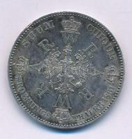 Német államok / Poroszország 1861. Tallér Ag "I. Vilmos és Auguszta koronázása" (18,59g) T:AU-XF, patina, kis ph. German states / Prussia 1861. Thaler Ag "Coronation of Wilhelm and Augusta" (18,59g) C:AU-XF, patina, small edge error Krause KM#488