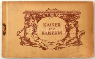 IV. Károly király és Zita királyné országjárása, képeslapfüzet 20 lappal, teljes, benne több Erdély / Charles I of Austria, Zita of Austria, country tour, postcard booklet with 20 cards, whole series, with Transylvanian towns