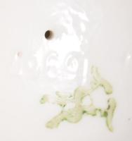 Fasold &amp; Stauch lány libával. Jelzett, hibátlan, m: 13,5 cm