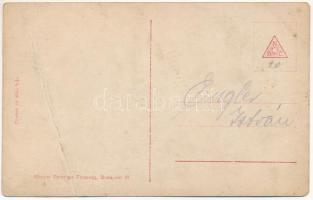 Dunai "g" őrnaszád Pétervárad előtt (Újvidék). Dunaflottilla / K.u.K. Kriegsmarine Donaufl...