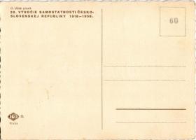 1918-1938 Pozsony, Pressburg, Bratislava; a Csehszlovák Köztársaság megalapításának 20. évfordulója,...