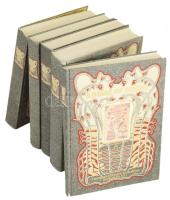 Malonyay Dezső: A magyar nép művészete I-V. kötet. Bp., 1984-1987, Helikon. Reprint kiadás. Rendkívül gazdag képanyaggal illusztrált. Az I. kötetben kísérőfüzettel. Kiadói kemény-kötések.