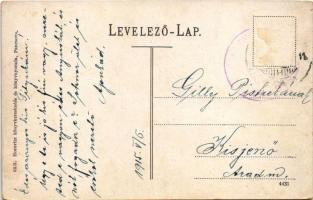 Pancsova, Pancevo; Hajóállomás, KULPA gőzhajó. Az első világháborúban kórházhajó a Dunaflottillában ...