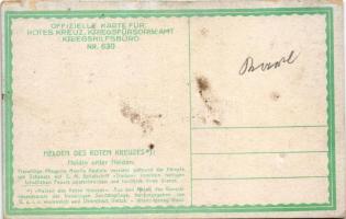 Heldin unter Helden. Freiwillige Pflegerin Amelia Rodinis versieht während der Kämpfe um Schabatz au...