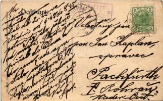 Wörthersee, Dampfer Neptun / Neptun gőzhajó. Az első világháborúban SM Spitalschiff MELK kórházhajó ...