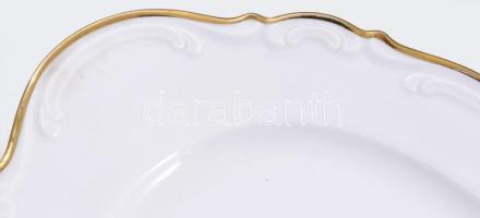 Mitterteich 3 darab fodros peremű kínáló, h: 32,5 cm alatt