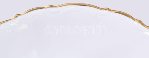 Mitterteich 3 darab fodros peremű kínáló, h: 32,5 cm alatt