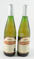 2002 Badacsonyi Muskotály, Muscat Ottonel, Badacsony Borászati Szövetkezet, Nemesgulács, Rizapuszta, 2 bontatlan palack félédes fehérbor, pincében, szakszerűen tárolt, 12,5%, 0,75 l x2