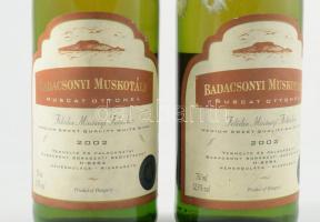 2002 Badacsonyi Muskotály, Muscat Ottonel, Badacsony Borászati Szövetkezet, Nemesgulács, Rizapuszta,...