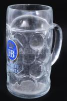 Hofbrau München söröskorsó, 1 literes, hibátlan, m: 20 cm