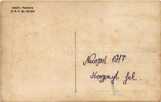 1917 Nikopol (Bulgária), Császári és Királyi Haditengerészet motorcsónakja katonákkal. Dunaflottilla...