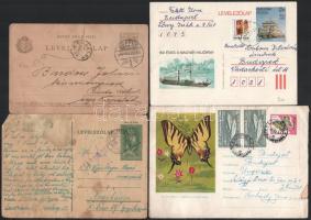 Kb 100 db díjjegyes küldemény kb az 1890-1970 közötti időszakból