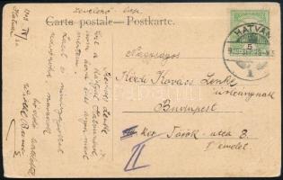 1909 Kézdi Kovács László (1864-1942) és Lenke számára Wirthl Bandi által küldött képeslap