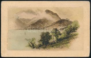 1909 Kézdi Kovács László (1864-1942) és Lenke számára Wirthl Bandi által küldött képeslap