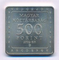 2002. 500Ft Cu-Ni "Kempelen Farkas Sakkautomatája" kapszulában, tanúsítvánnyal T:BU Adamo EM181