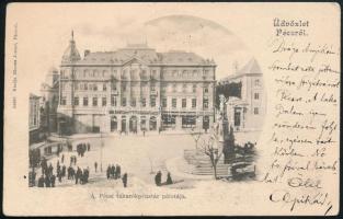 1901 Kézdi Kovács László (1864-1942) által feleségének küldött képeslap