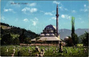 Mostar, Moschee mit Friedhof / mosque with cemetery