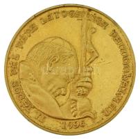 Bognár György (1944-) 1996. "II. János Pál pápa látogatása Pannonhalmán / Pannonhalma 996-1996&...