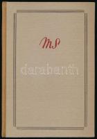 Márai Sándor: Füves könyv. Bp., 1943, Révai. Első kiadás. Ex librisszel. Kiadói félvászon kötés, jó állapotban.
