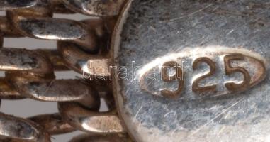 Ezüst (Ag) nyaklánc, jelzett, nettó 10,7g